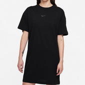 透气短袖 Nike 女子简约时尚 新款 运动休闲连衣裙DM4664 耐克正品