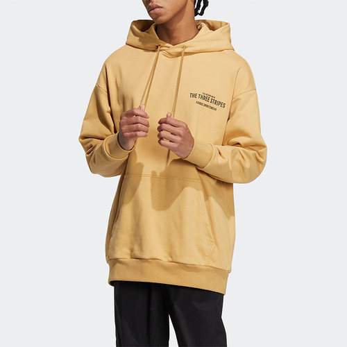 阿迪达斯正品休闲男运动连帽卫衣