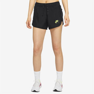 CU3088 Nike 女子训练健身透气运动抽绳短裤 新款 010 耐克正品