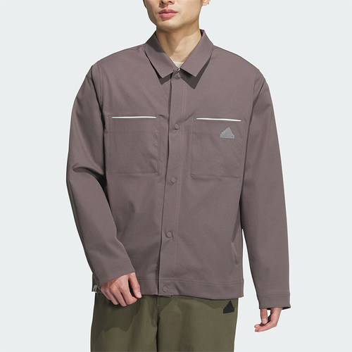 Adidas/阿迪达斯男士翻领外套