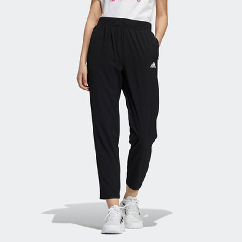 Adidas/阿迪达斯正品 夏季新款女子运动透气七分裤 H09714