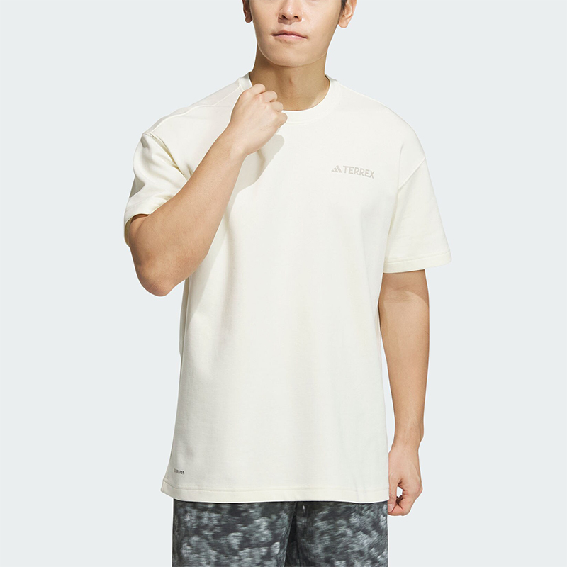 Adidas阿迪达斯男士户外运动短袖