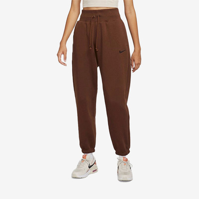 耐克女子休闲宽松加绒束脚长裤
