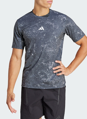 Adidas/阿迪达斯正品WO POW TEE 男士运动健身短袖T恤IK9685