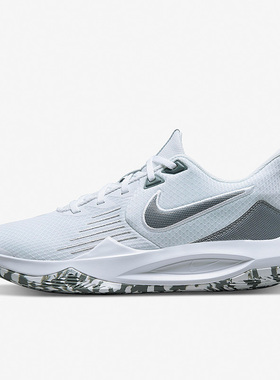 Nike/耐克正品Precision 5男子缓震篮球低帮运动鞋CW3403-101