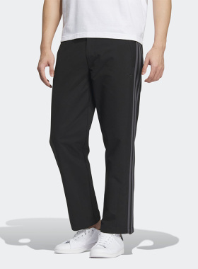 Adidas/阿迪达斯正品三叶草新款男子休闲运动梭织长裤 IK3703