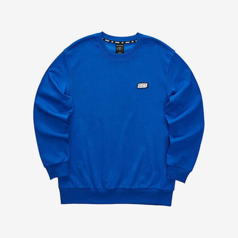 斯凯奇正品男子宽松运动卫衣