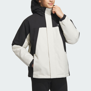 男子时尚 新款 拼接宽松运动羽绒服IL8920 阿迪达斯正品 Adidas