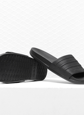 Adidas/阿迪达斯正品 ADILETTE COMFORT 男子休闲沙滩拖鞋S82137