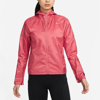 耐克女士跑步连帽拉链夹克