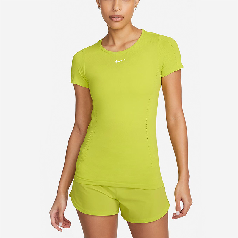 耐克女子跑步训练健身运动短袖