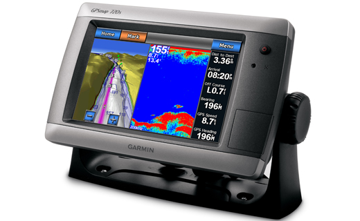 正品美国GARMIN带GPS、渔探、海图、雷达四合一GPSMAP720S