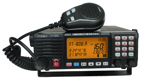 正品 飞通船用ft-808 a级中高频mf/hf(dsc)电台带ccs产品证书