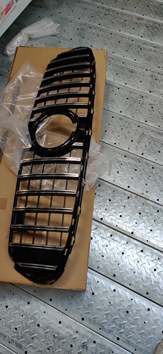 奔驰配件 GLC前保格栅 中网 前嘴 全车件 改装件升级德国GLC43