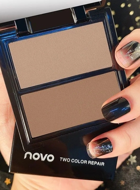 NOVO双色修容盘阴影侧影高光鼻影修容修容盘女自然修容盘新手入门