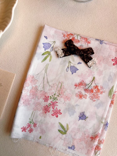 TENGWEI原创设计布料小清新花朵肌理感连衣裙衬衫裙子睡衣面料