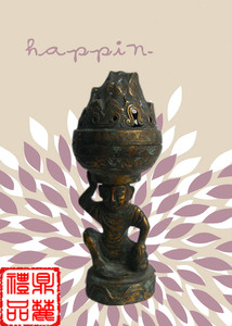 仿古青铜器 古玩鎏金香炉 仿古香炉 熏香炉 香炉 旧品铜香炉