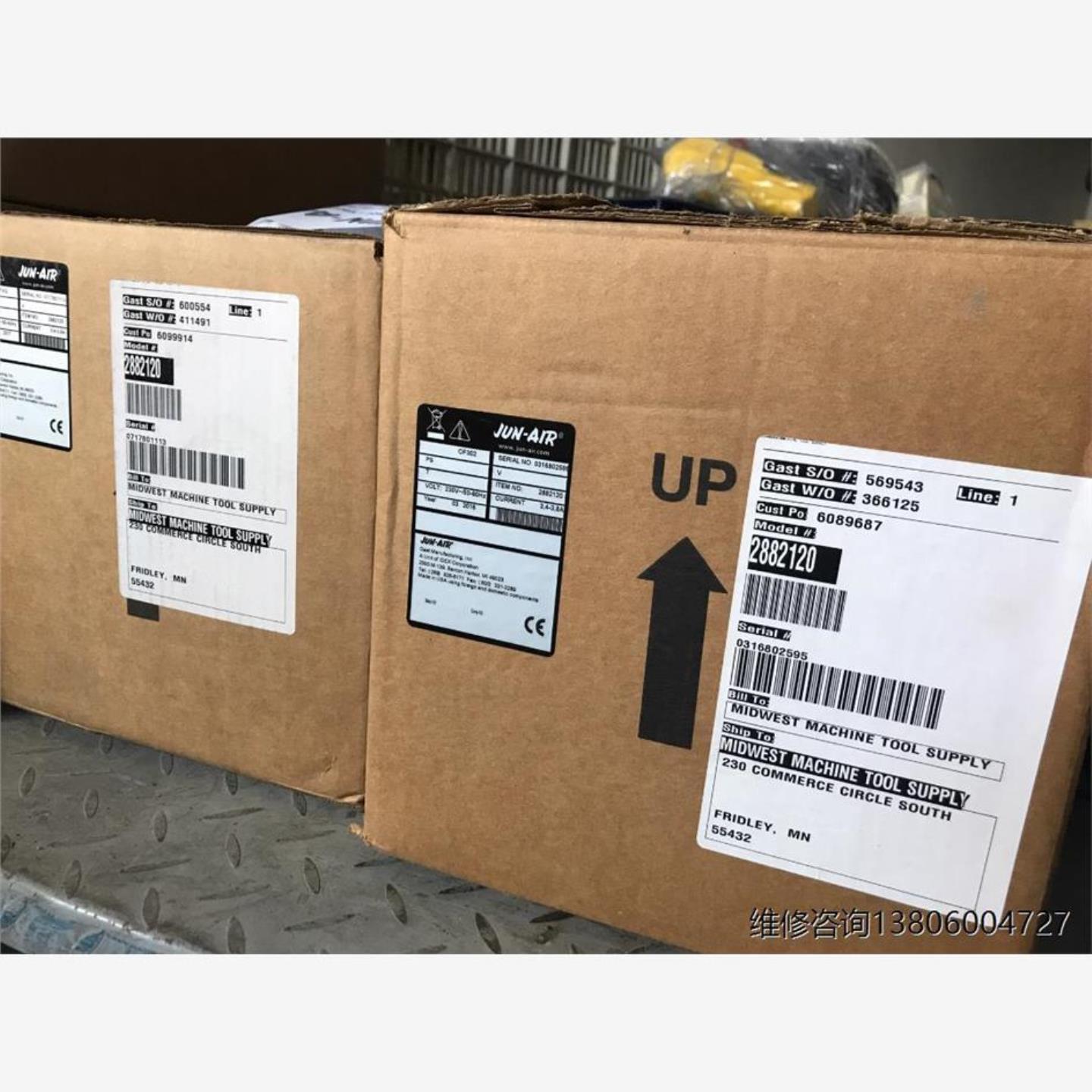 JUN-AIR空压机机头OF302