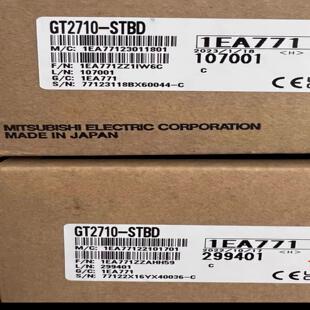三菱原装触控屏幕GT2710-STBD日本制造全新未拆封