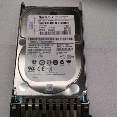 IBM 81Y9691 1T 7.2K 6G SAS 2.5 81Y3820 81Y9690 拆机原装硬盘