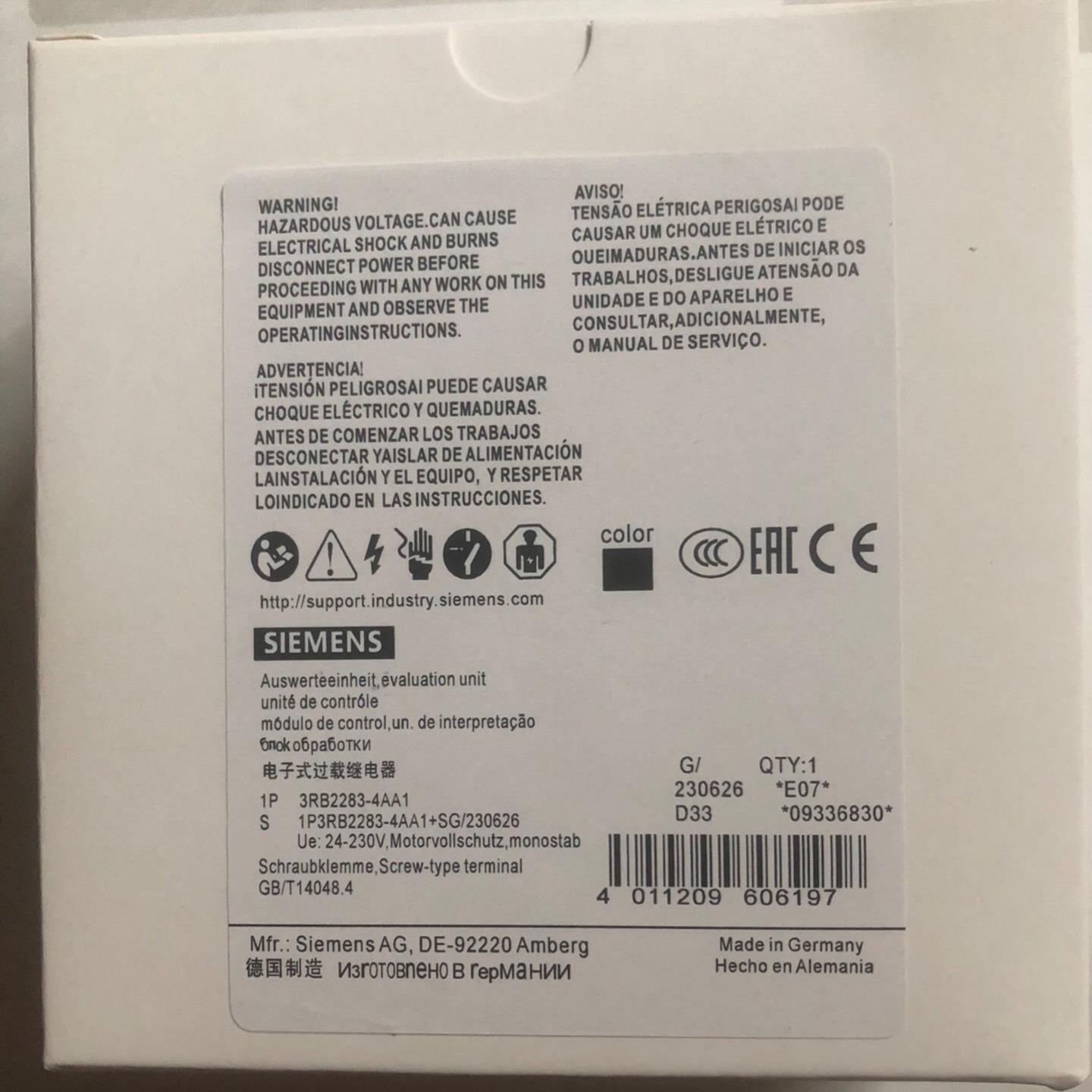 3RB2283-4AA13RB2283-4AC1SIEME