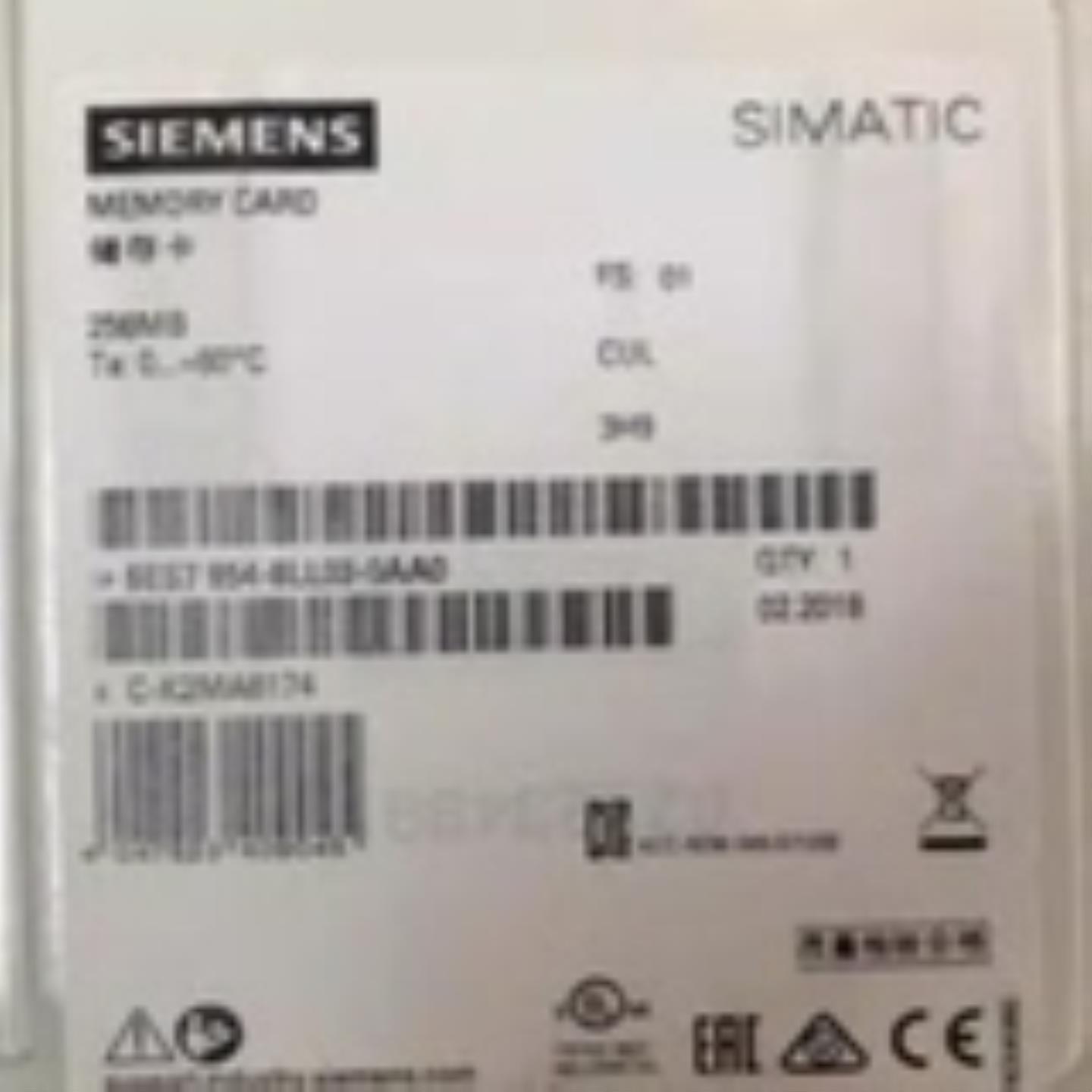 6ES79548LL030AA0 S7-1500系列CPU存储卡6ES7 954-8LL03-0AA0