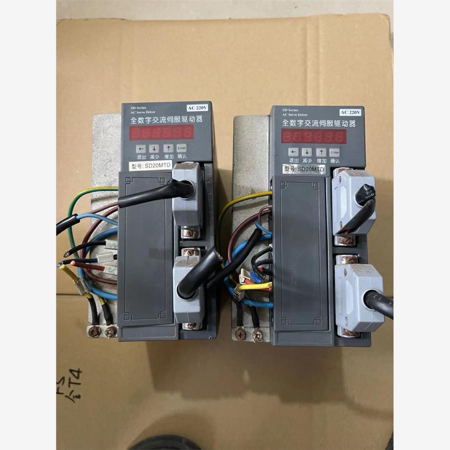 非标价SD20MTD拆机新那克数控驱动器实物图保证质量标价