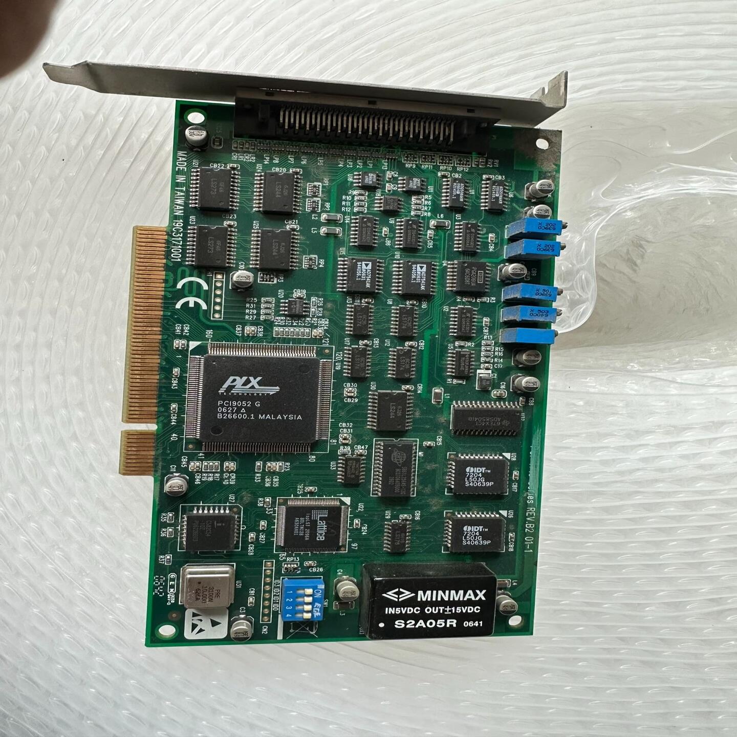 PCI 1710 REVB2 01-1 卡成色如图正常