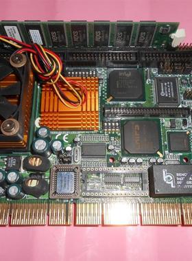 IB720 半长 工控主板卡 PCISA 送CPU内存 BX芯片组 F69000集显