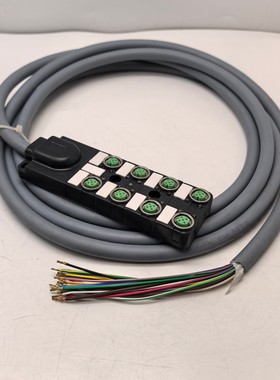 982820-398-0000 SVL西威联传感器接线盒Exact12 8个M12接口3米