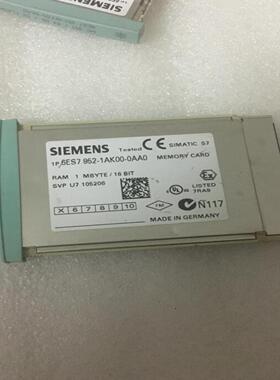 6ES7952-1AK00-0AA0 RAM存储卡内存卡6ES7 952-OAAO 1MB