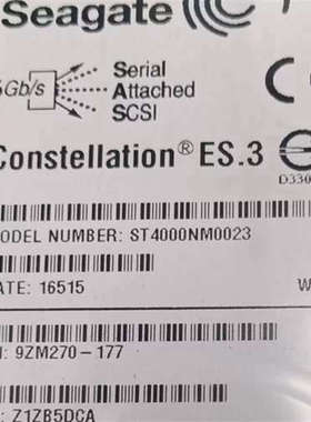02359093   4TB 7.2K 3.5  S5500T S2600T 4TB 7.2K 3.5 SAS 硬盘