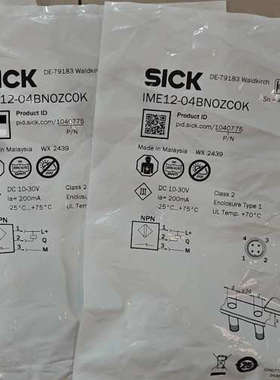 西克接近开关IME12-04BNOZC0K接近开关，马来西亚