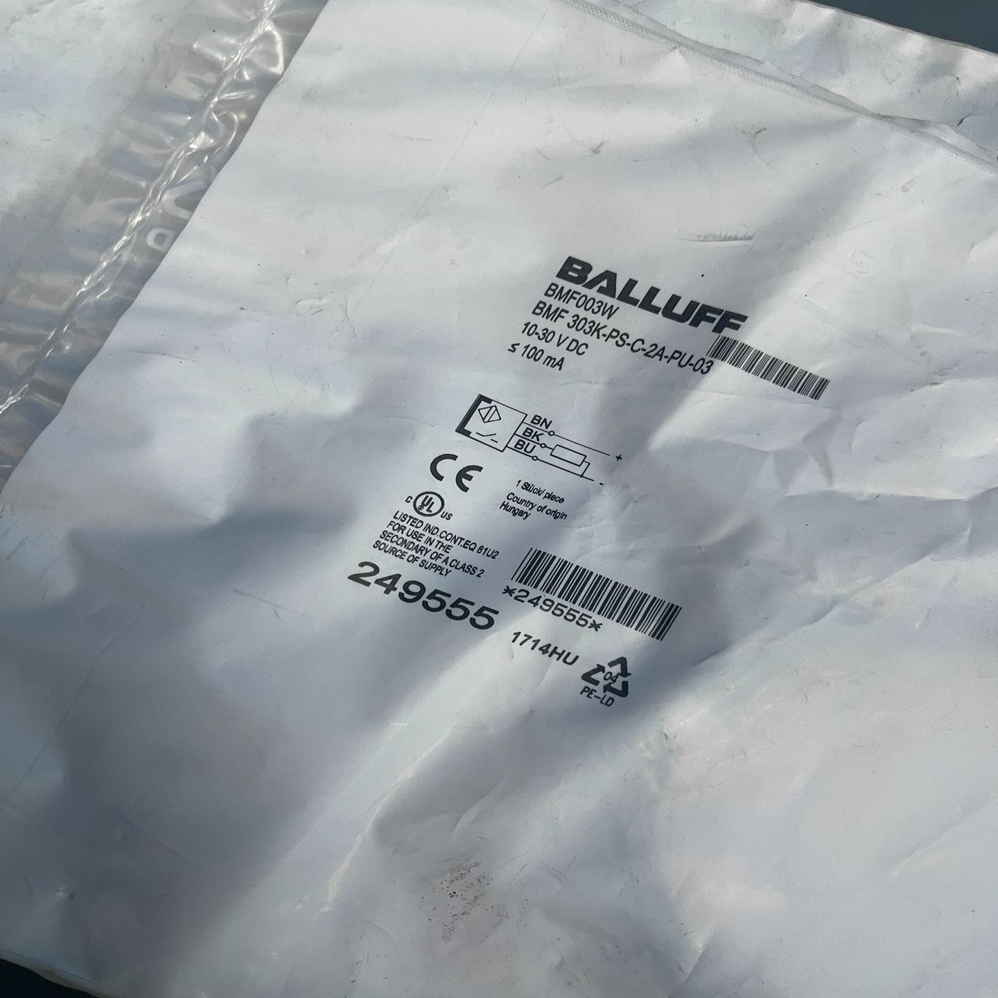 全新原装 德国巴鲁夫 BMF303K-PS-C-2A-PU-