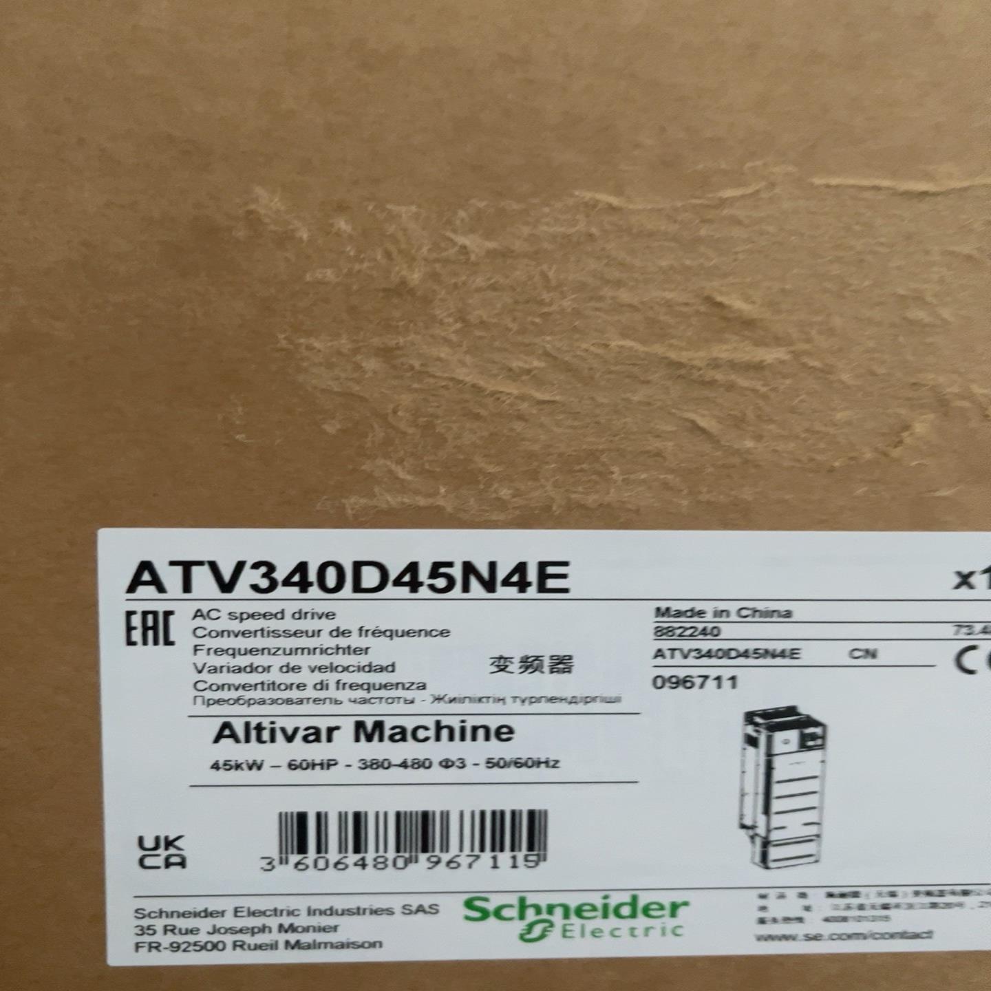 ATV340D45N4E变频器