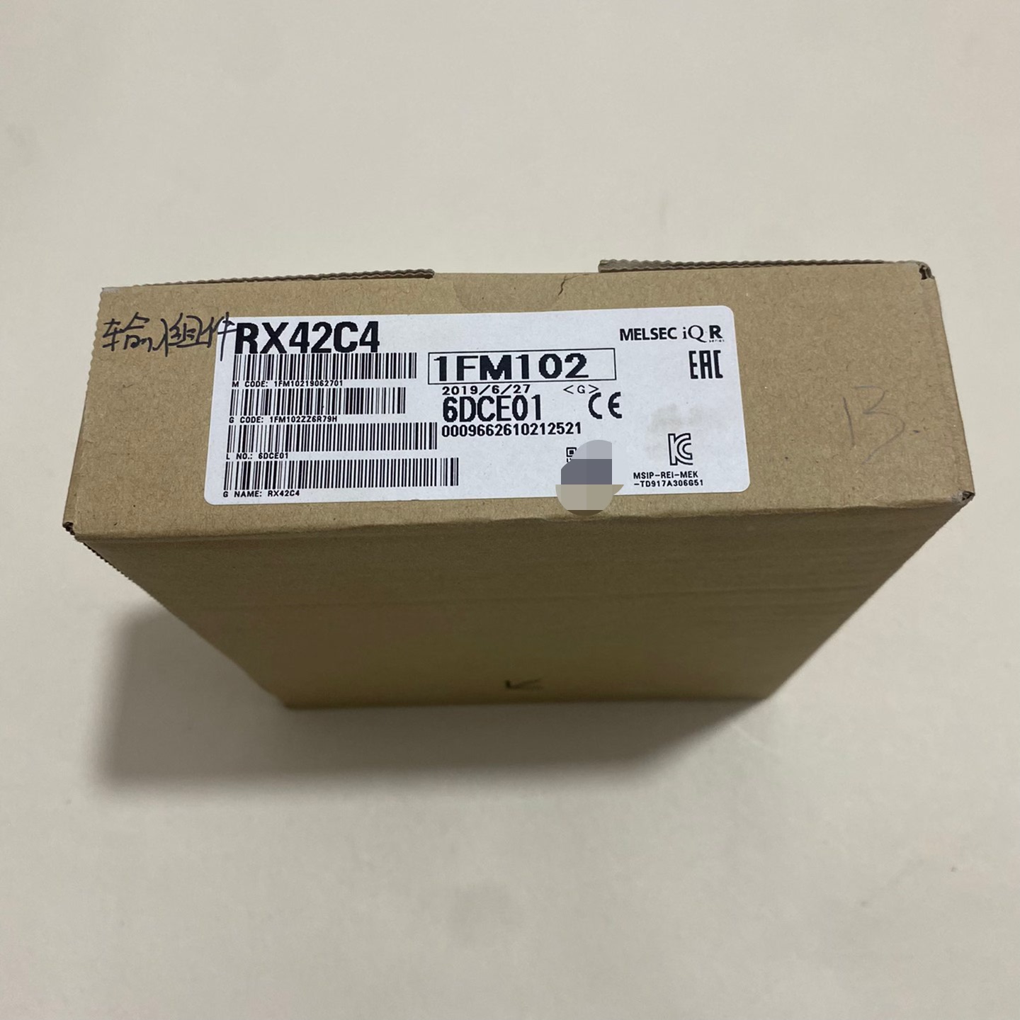 三菱可编程控制器扩展模块型号RX42C4包原装全新正品