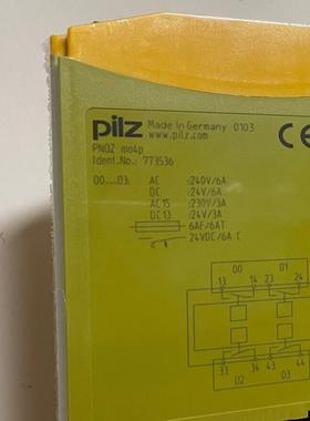 皮尔兹pilz PNOZ Mo4p 773536全新未拆封