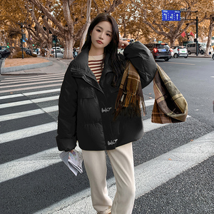 现货主推2023新款短款面包服白鸭绒羽绒服288A-915图片