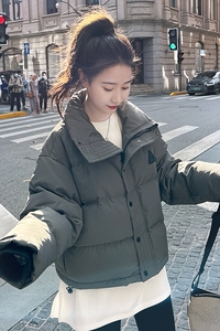 有买家秀档口现货90白鸭绒短款加厚羽绒服288A-926