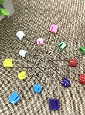 diy编织手工记号扣  安全别针 面包别针金属彩色小别扣编织工具