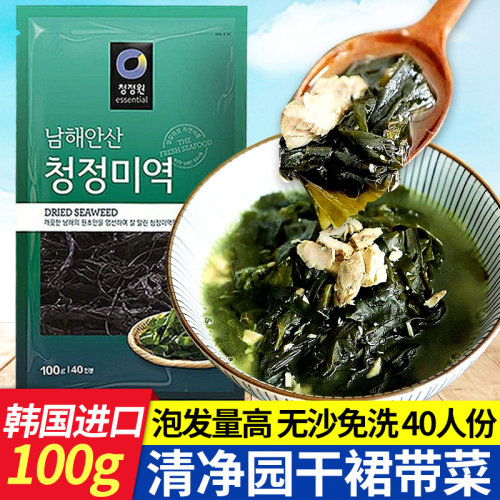 清净园韩国进口100克海带汤