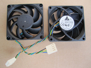 7CM CPU风扇原装 台达AFB0712HHB 0.45A滚珠轴承 4针AMD