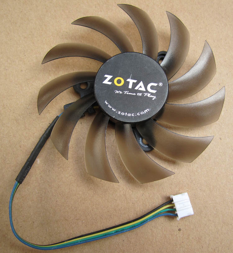 原装索泰9600GT米格风扇9600GSO