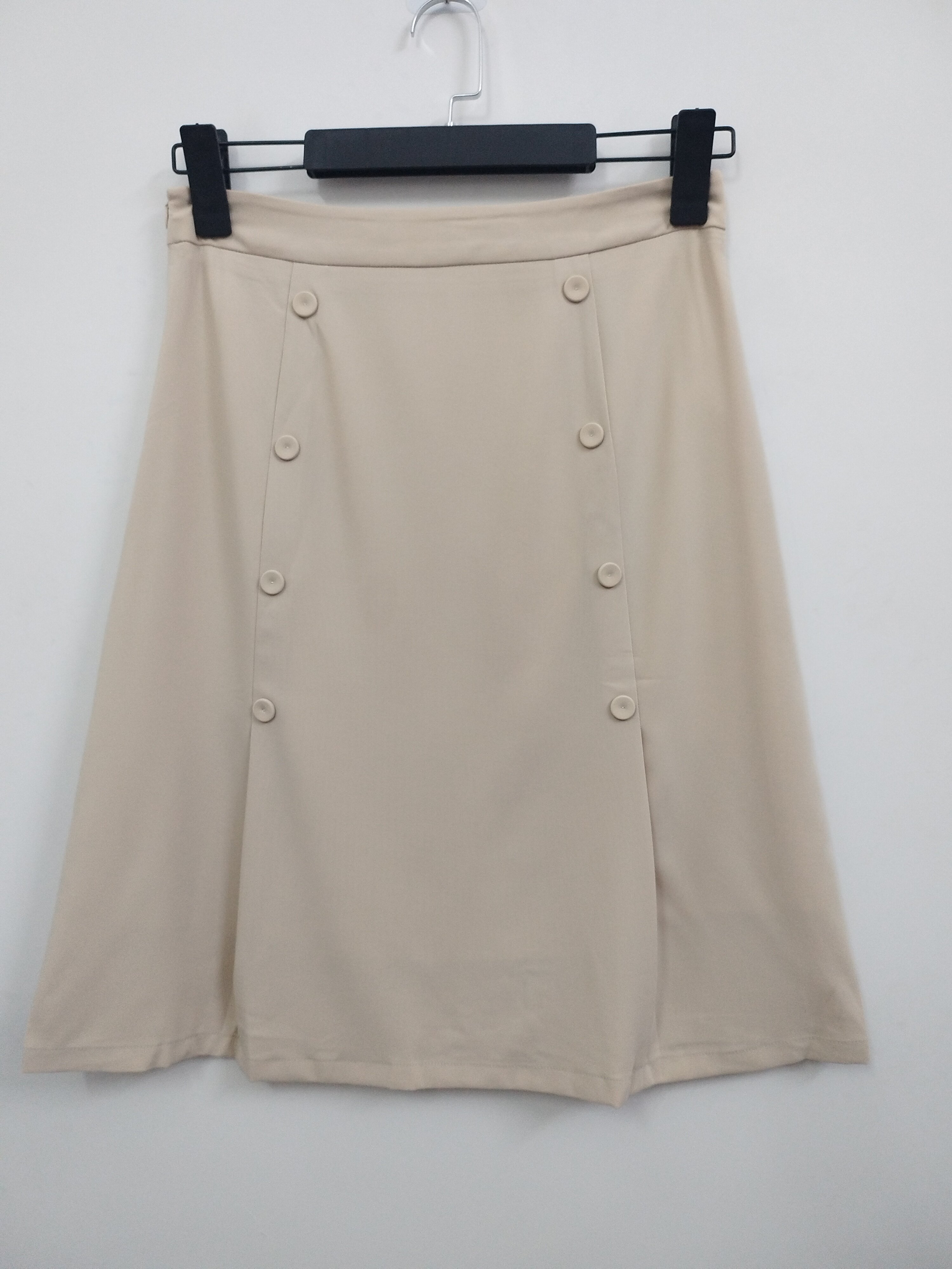 青葵 通勤百搭气质优雅夏季薄款A字半身裙 西装面料 L/XL/XXL码