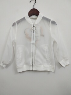 LeeMonsan枺上 女装轻薄网纱棒球服防晒衣 120/52