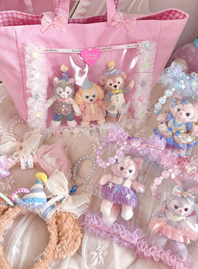 QueenJ Studio 原创自制晒娃包公仔挂件保护套手作痛包展示包成品