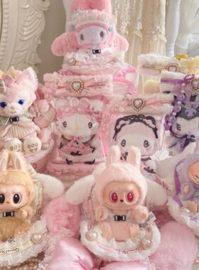 QueenJ Studio 公仔安全座椅娃娃发光车载座挂件保护套小食量痛包