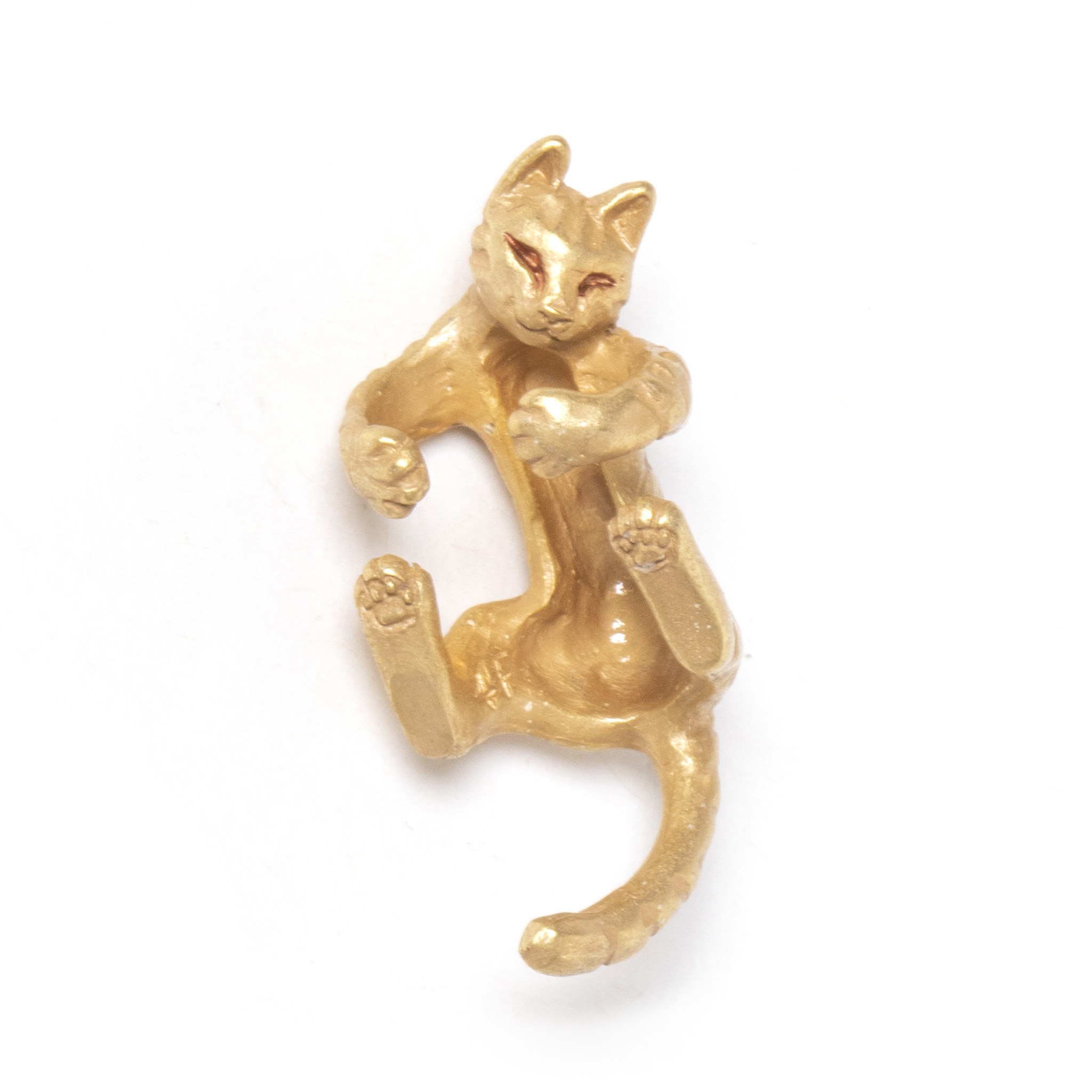 现货日本进口Palnart Poc猫咪环抱耳骨夹/4FEC001图片