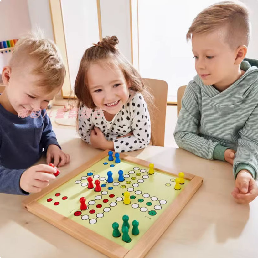 德国HABA 五子棋飞行棋盘游戏双面磁性棋盘 儿童益智玩具幼儿早教,玩具/童车/益智/积木/模型,儿童桌面游戏类,淘宝优惠券,粉丝福利购,淘宝优惠卷