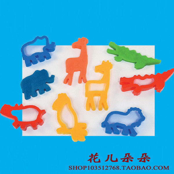 昆虫切刀动物植物粘土橡皮泥沙雕模具 幼儿园儿童手工diy制作材料